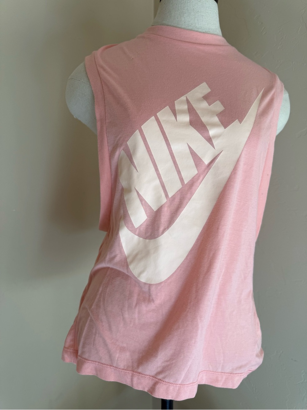 S - Nike Pink Sleeveless Muscle Tank